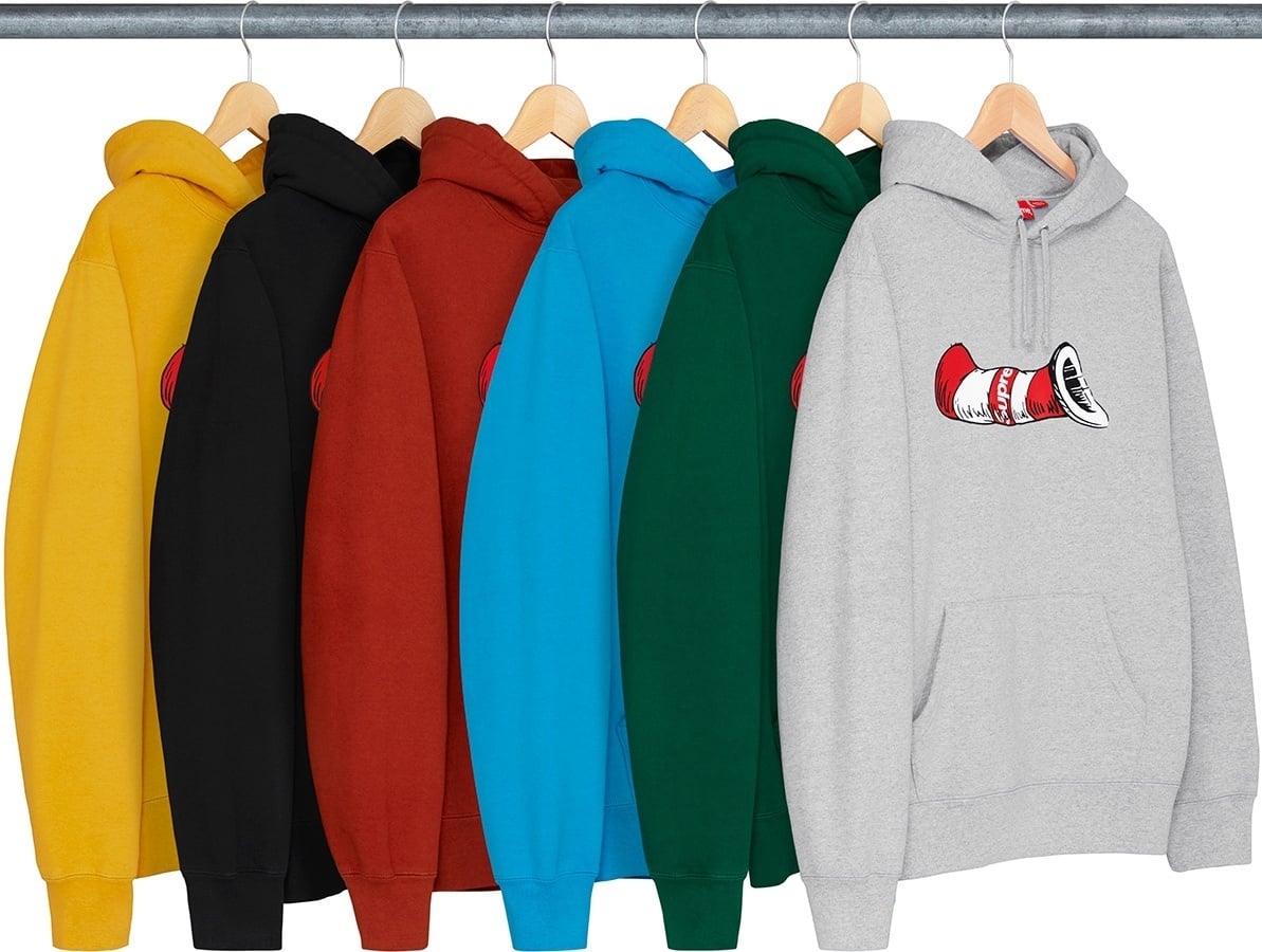 Cat in the Hat Hooded Sweatshirt